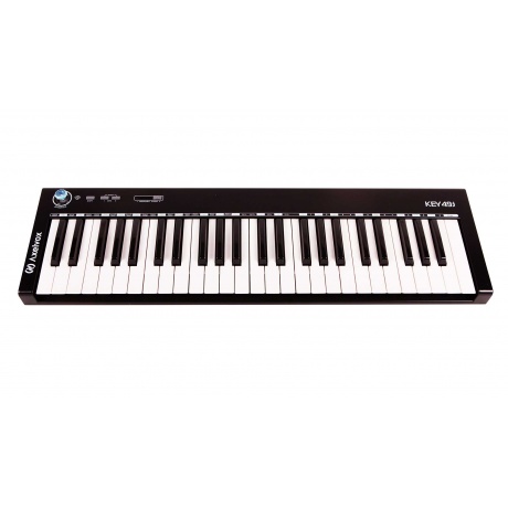 Клавиатура MIDI Axelvox KEY49j Black 49 клавиш черный - фото 1