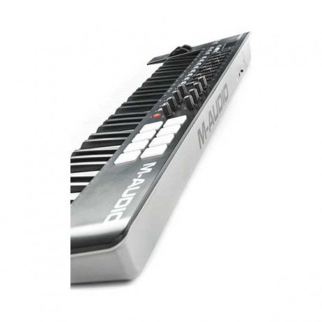 Контролер MIDI M-Audio Oxygen 61 Mk IV USB LCD дисплей 8 энкодеров 8 пэдов 9 фейдеров - фото 10