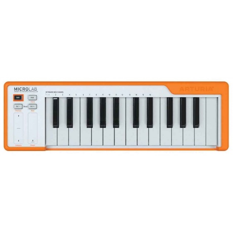 MIDI-клавиатура ARTURIA Microlab Orange - фото 3
