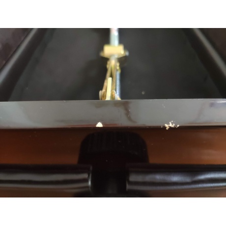 Банкетка DEKKO JR-40-1 BR  для пианино или рояля коричневый уцененный (гарантия 14 дней) - фото 3
