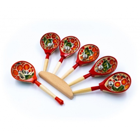 Ложка Музыкальная МАСТЕРСКАЯ СЕРЕБРОВА К2-ЛЖ -09 веерные - фото 1