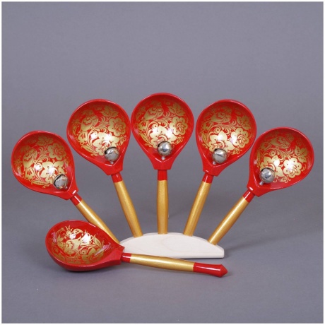 Ложка Музыкальная МАСТЕРСКАЯ СЕРЕБРОВА К2-ЛЖ -09 веерные - фото 2