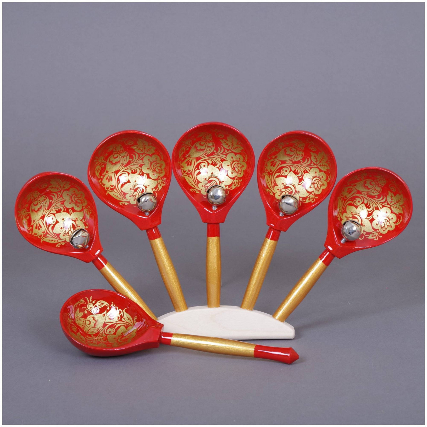 Ложка Музыкальная МАСТЕРСКАЯ СЕРЕБРОВА К2-ЛЖ -09 веерные - фото 2