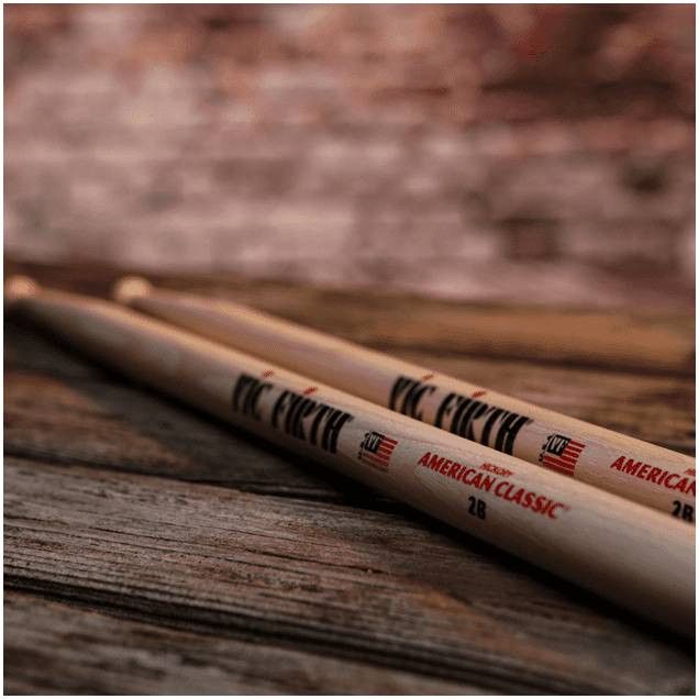 Барабанные палочки VIC FIRTH 2B орех - фото 3