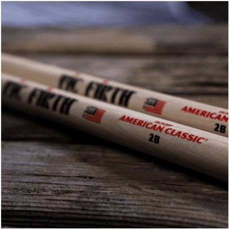 Барабанные палочки VIC FIRTH 2B орех - фото 6