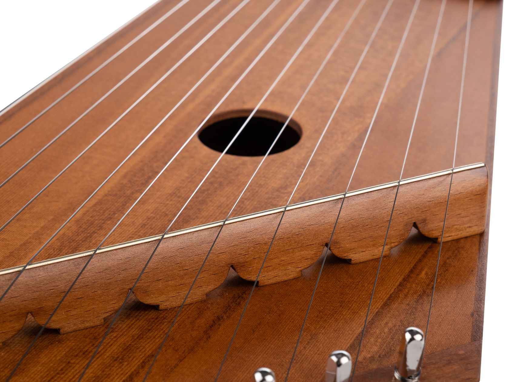 Гусли Мир гуслей MG-AC12OA прима 12 струн дуб - фото 4