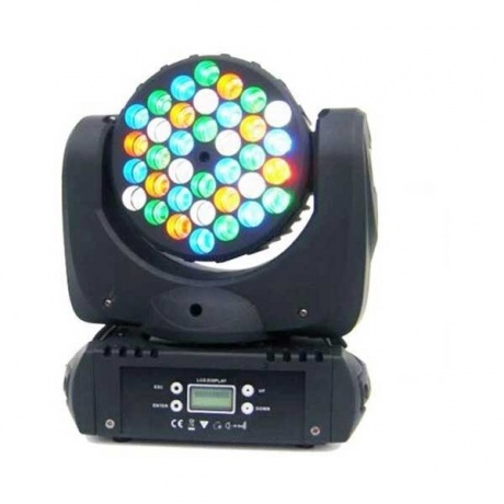 Моторизированный  светодиодный прожектор Big Dipper LM108A заливающего света RGBW 36*3 Вт - фото 2