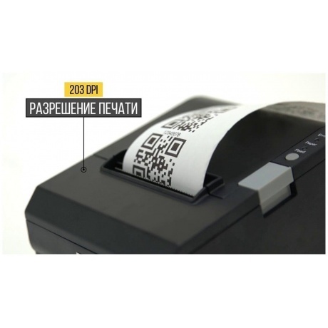 Термопринтер Mertech MPRINT G80 стационарный черный - фото 8