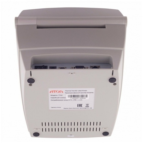 Термопринтер Атол ТТ42 (для печ.накл.) стационарный серый - фото 3