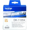 Картридж для принтеров Brother DK11204: для печати наклеек черны...