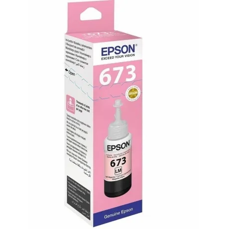 Чернила Epson 673 C13T673698 (аналог C13T67364A) светло-пурпурны...