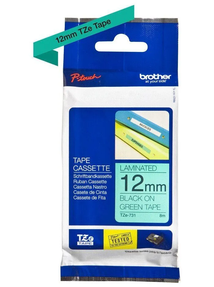 Картридж ленточный Brother TZE731 для Brother P-Touch - фото 3