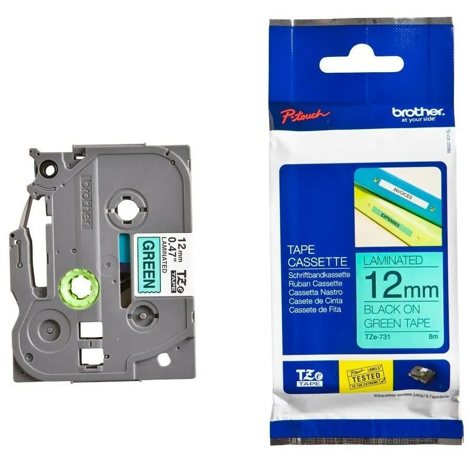 Картридж ленточный Brother TZE731 для Brother P-Touch - фото 1