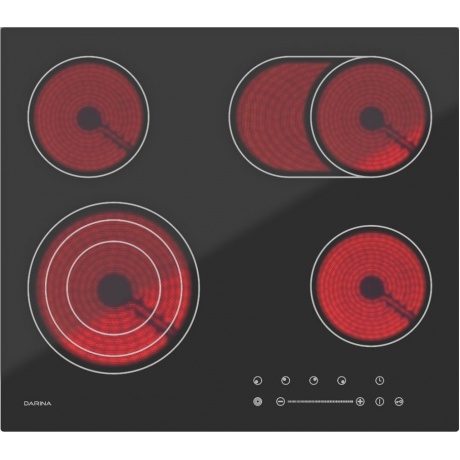 

Электрическая варочная панель Darina 4P E 329 B черный