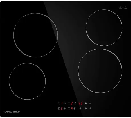 Варочная поверхность Maunfeld CVCE594BK черный