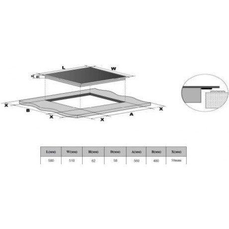 Электрическая варочная панель Weissgauff HV 640 B черный - фото 3