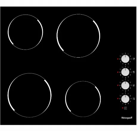 Варочная поверхность Weissgauff HV 640 BK черный