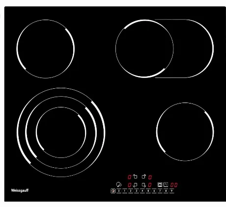 Варочная поверхность Weissgauff HVF 643 BS черный
