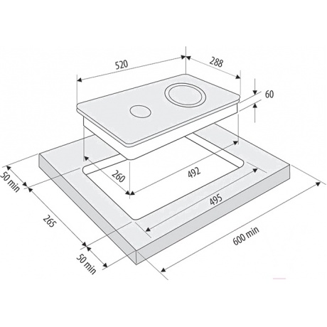 Электрическая варочная панель Krona Orsa 30 черная - фото 8