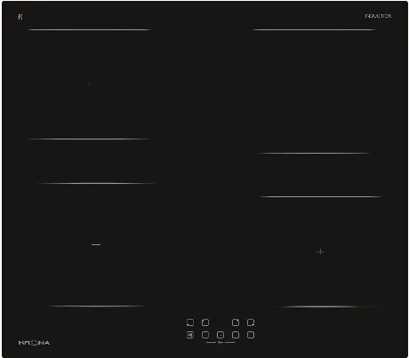 Индукционная варочная панель Krona REMO 60 BL черная