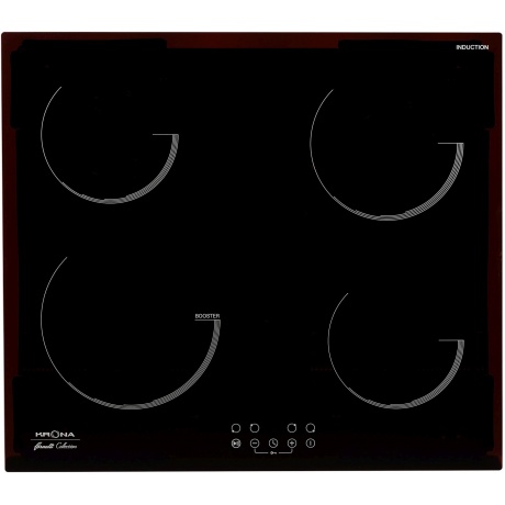 Индукционная варочная панель Krona Vento 60 черная - фото 1