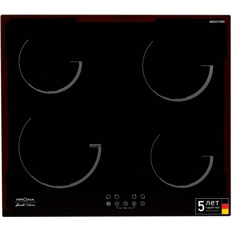 Индукционная варочная панель Krona Vento 60 черная - фото 2