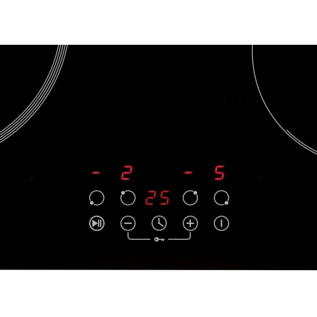 Индукционная варочная панель Krona Vento 60 черная - фото 4