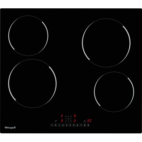 Электрическая варочная панель Weissgauff HV 640 BS черная - фото 2