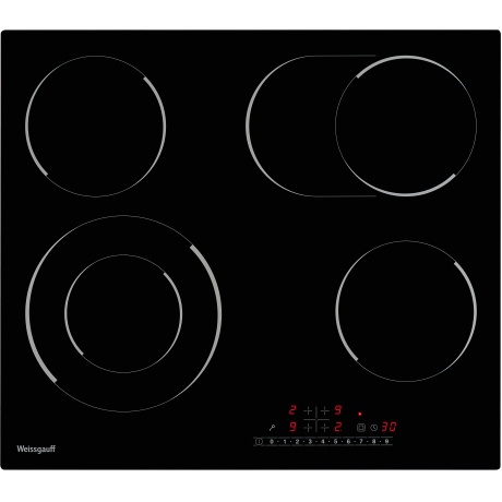 

Электрическая варочная панель Weissgauff HV 642 BS черный