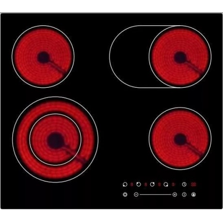 Электрическая варочная панель Weissgauff HV 642 BS черная - фото 2