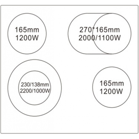 Электрическая варочная панель Weissgauff HV 642 BS черная - фото 5