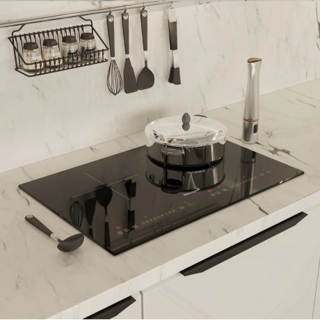 Индукционная варочная панель Weissgauff HI 412 H черная - фото 5