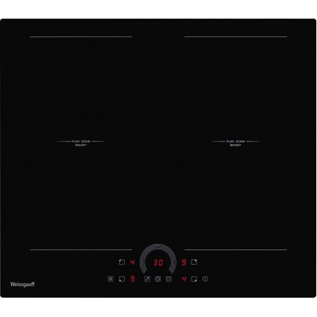 Индукционная варочная панель Weissgauff HI 642 BFZC черная - фото 1