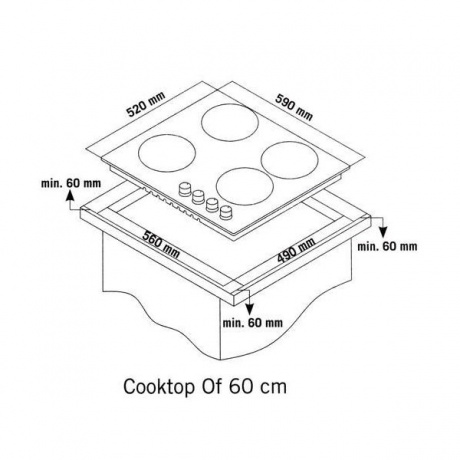 Варочная поверхность газовая Simfer H60N40B416 - фото 7