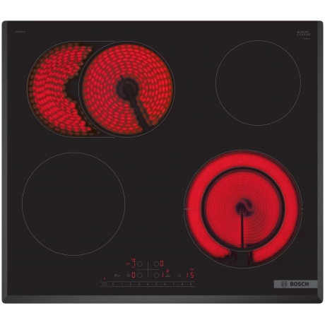 Варочная поверхность Bosch PKN651FP2E черный - фото 6