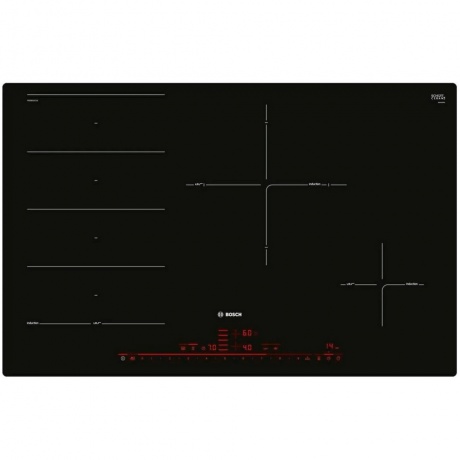 Индукционная варочная панель Bosch PXE801DC1E черная - фото 4