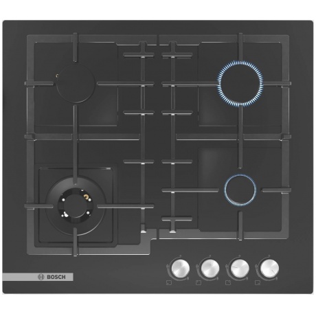 Газовая варочная поверхность Bosch PNH6B6O92R черный - фото 6