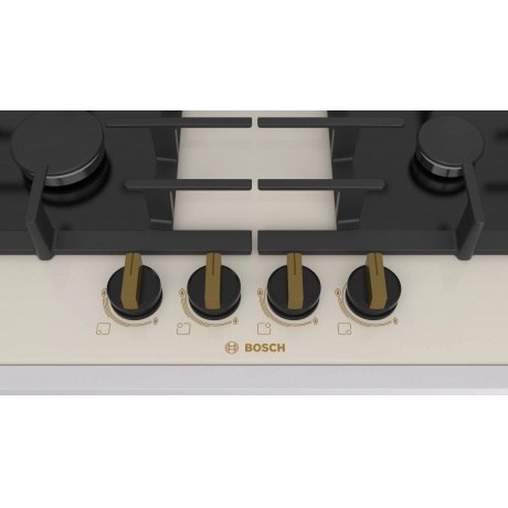 Газовая варочная панель Bosch PPP6B1B90R жемчужный - фото 2