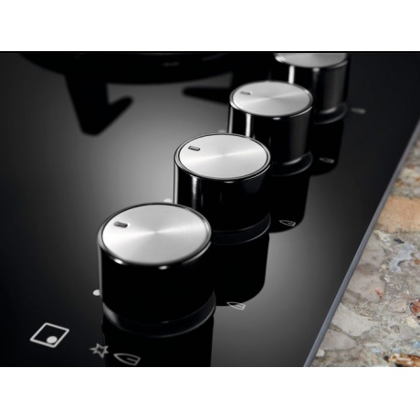 Газовая варочная панель Electrolux KGG6456K черная - фото 6