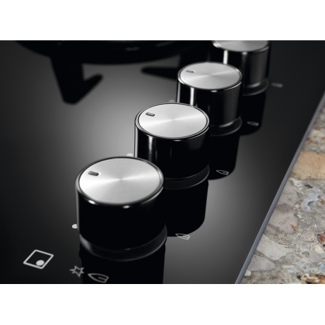 Газовая варочная панель Electrolux KGG75362K черный - фото 5