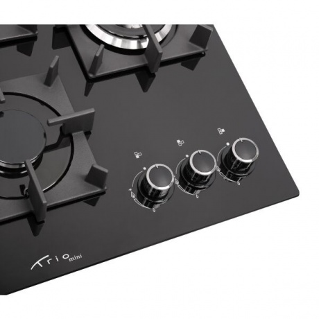 Газовая варочная панель Gefest ПВГ 2100-01 К33 черная - фото 2