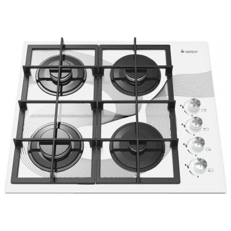 Газовая варочная поверхность Gefest СГ СВН 2230 К28 белый - фото 2