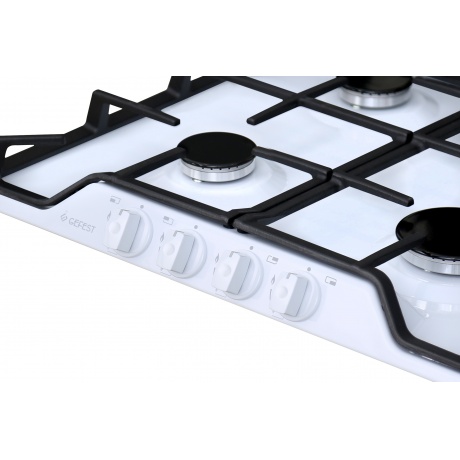 Газовая варочная панель Gefest ПВГ 1212 К82 белый - фото 3