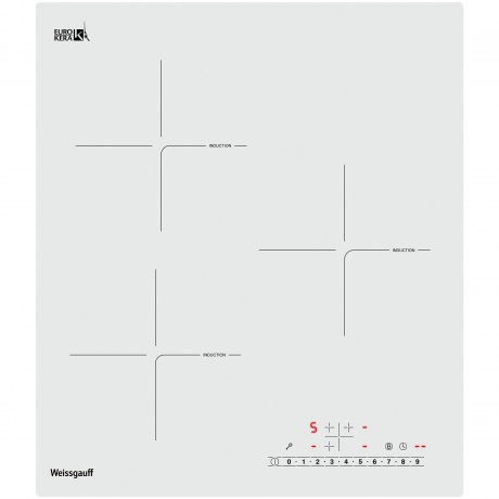 Индукционная варочная панель Weissgauff HI 430 WSC белая - фото 1