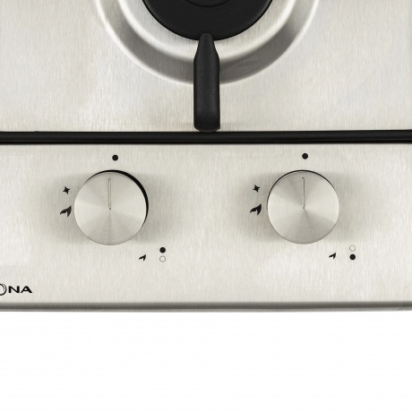 Газовая варочная панель Krona PARTITA 30 нержавеющая сталь - фото 5