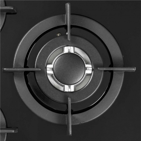 Газовая варочная панель Lex GVG 430 BL черная - фото 4