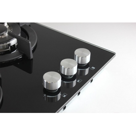 Газовая варочная панель Lex GVG 430 BL черная - фото 7