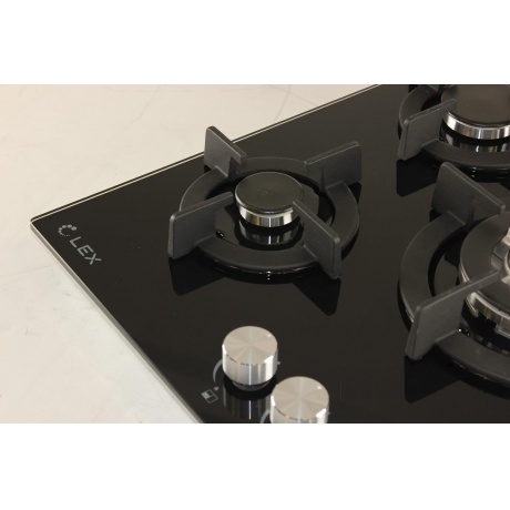 Газовая варочная панель Lex GVG 430 BL черная - фото 8