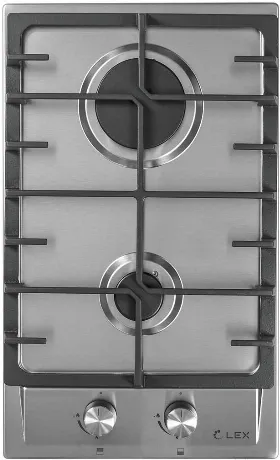 Газовая варочная панель Lex GVS 321 IX нержавеющая сталь