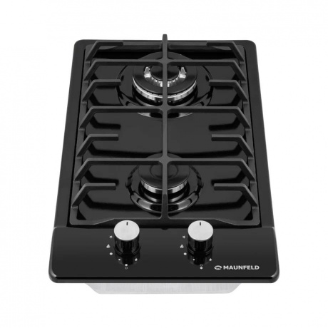 Газовая варочная поверхность Maunfeld EGHE.32.63CB/G черный - фото 3